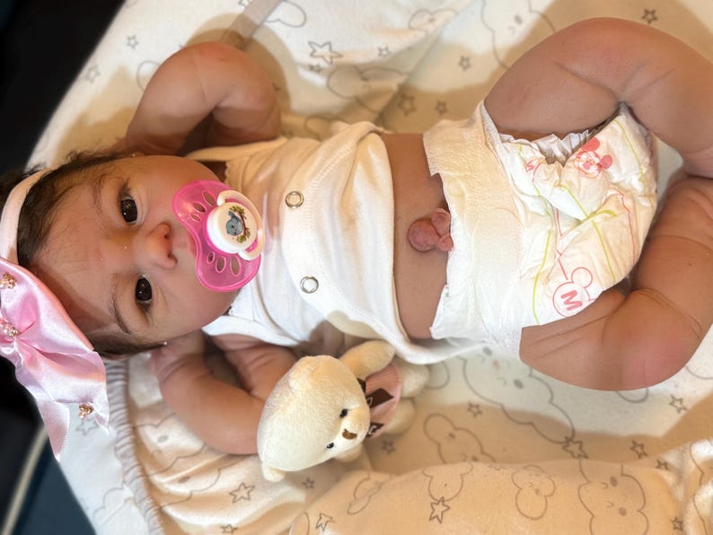 Reborn Baby Silicone (With Wet Drinking System)