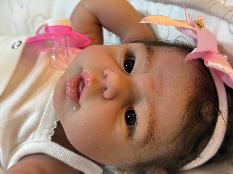 Reborn Baby Silicone (With Wet Drinking System)