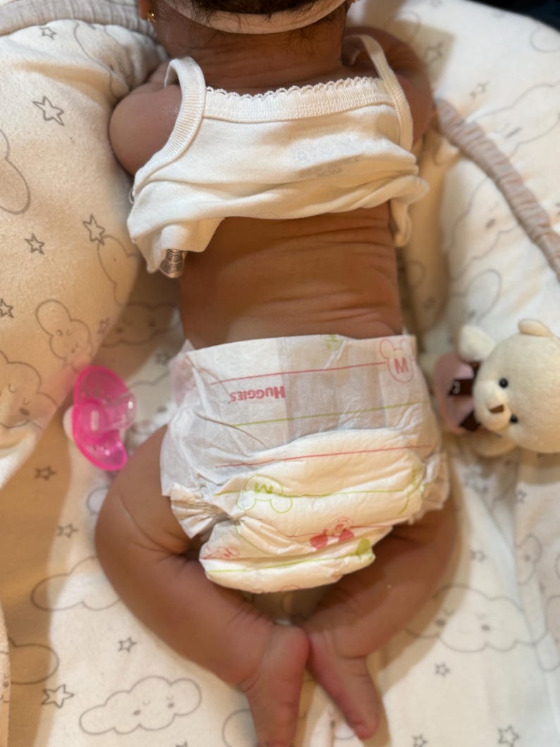 Reborn Baby Silicone (With Wet Drinking System)