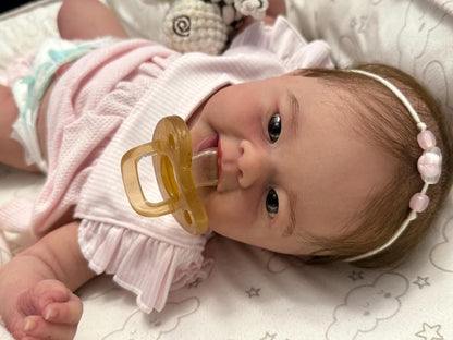 Reborn silicone baby (with bottle feeding system)