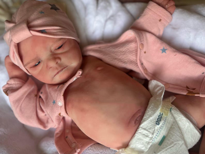 full silicone reborn doll marlen