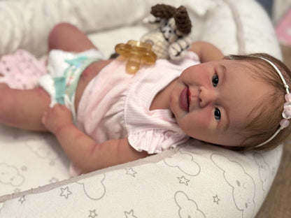 Reborn silicone baby (with bottle feeding system)