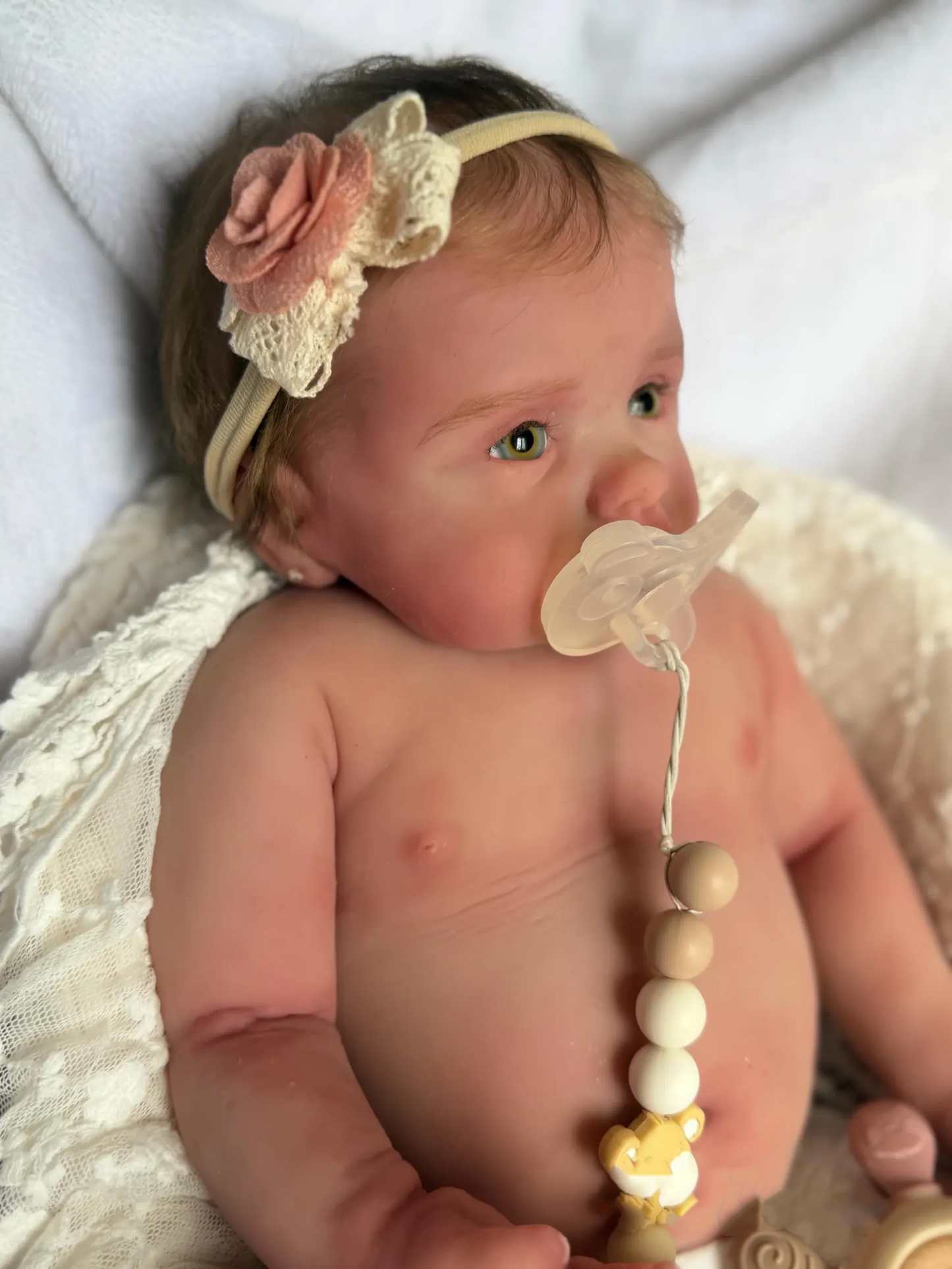 full silicone reborn doll car