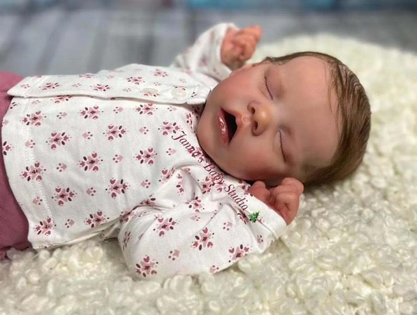 Reborn Baby Aaliyah: Open Mouth For Pacifier, Custom