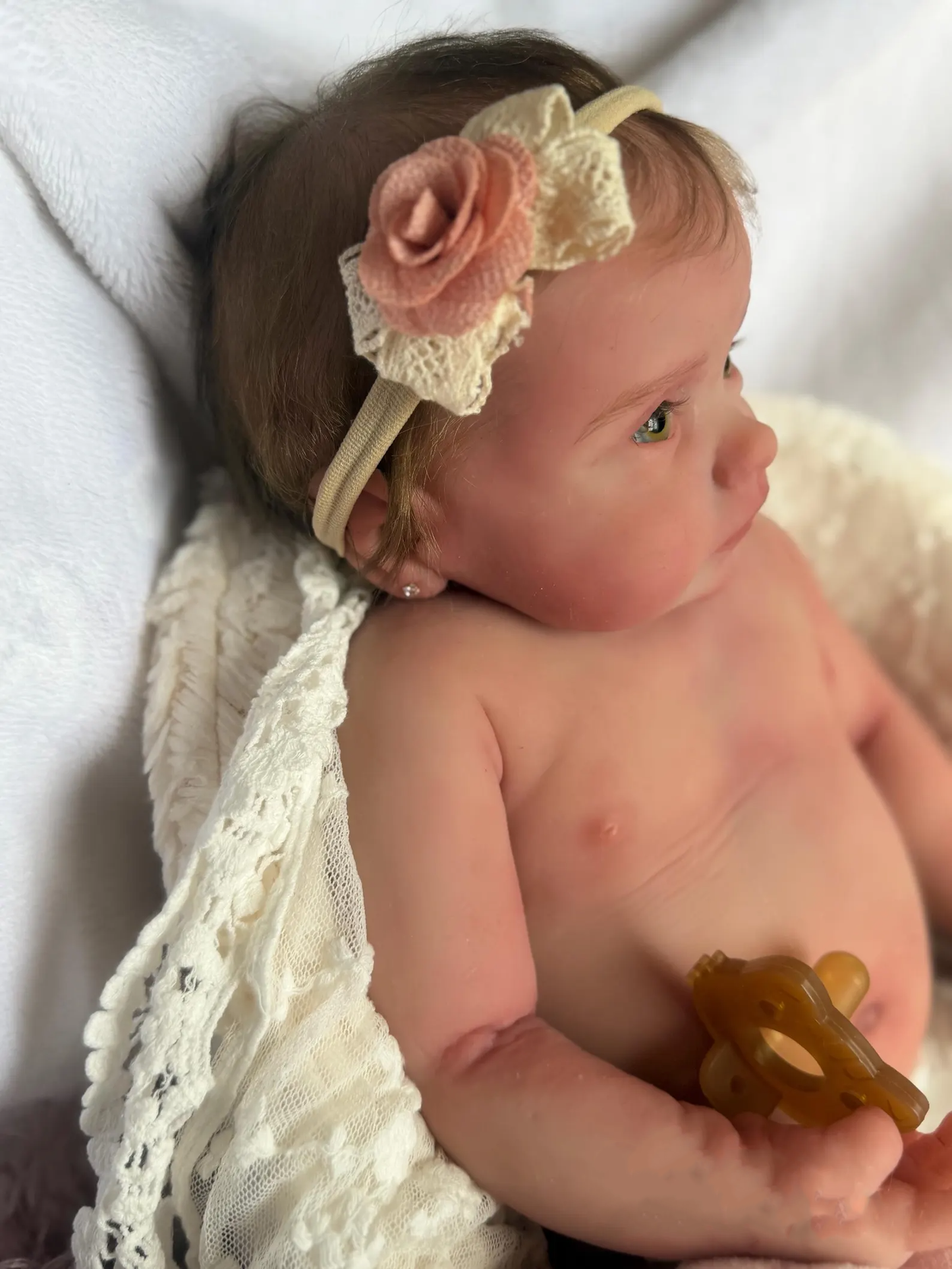 full silicone reborn doll car