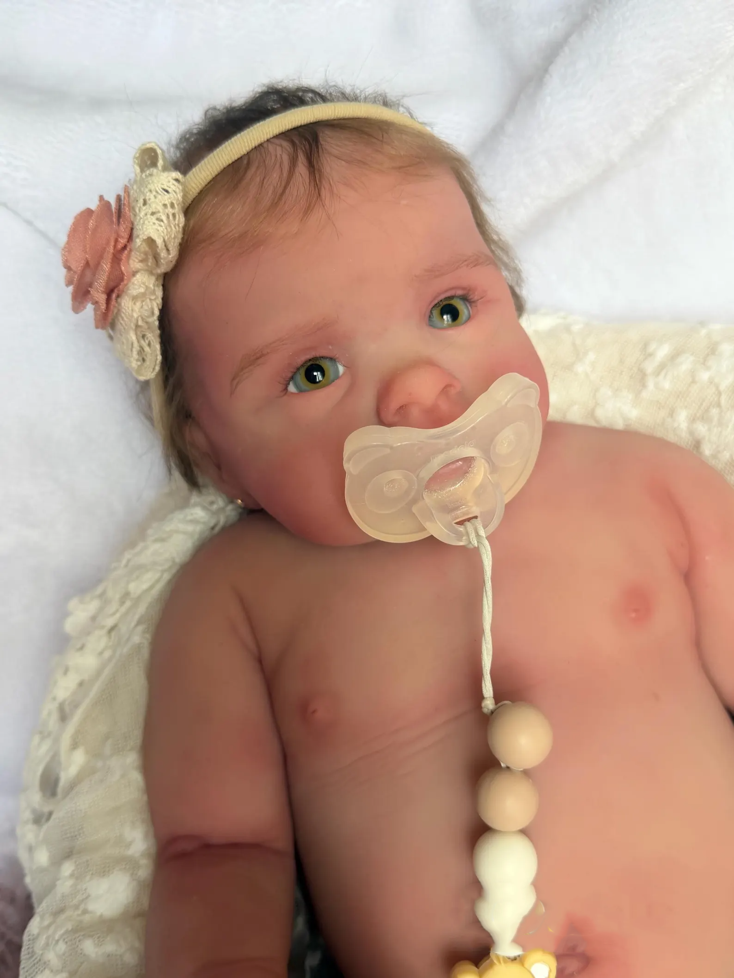 full silicone reborn doll car